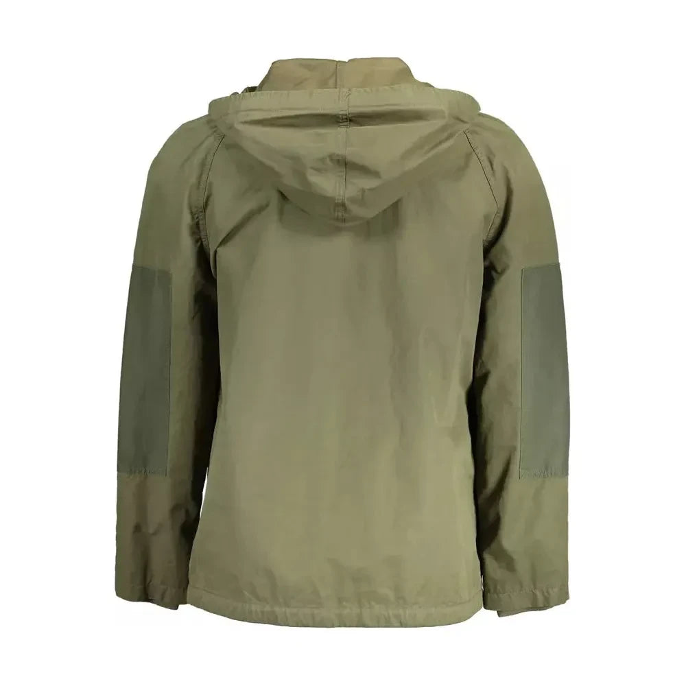 Gant Green Cotton Men Jacket Gant