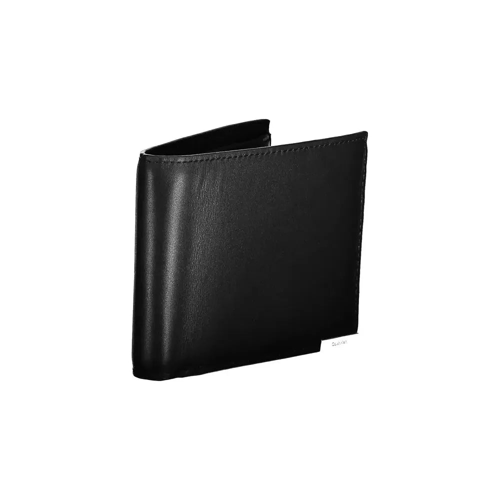 Calvin Klein Black Leather Men Wallet Calvin Klein