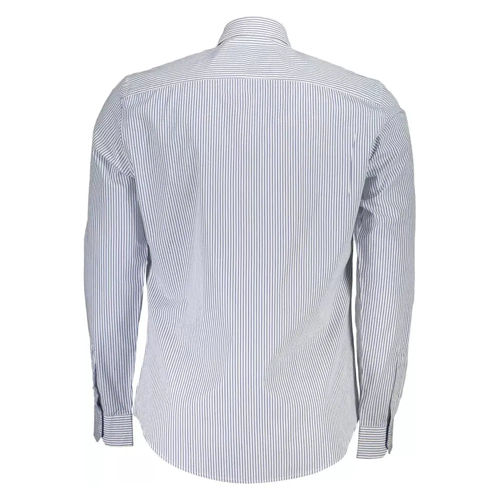 Harmont & Blaine White Cotton Men Shirt Harmont & Blaine