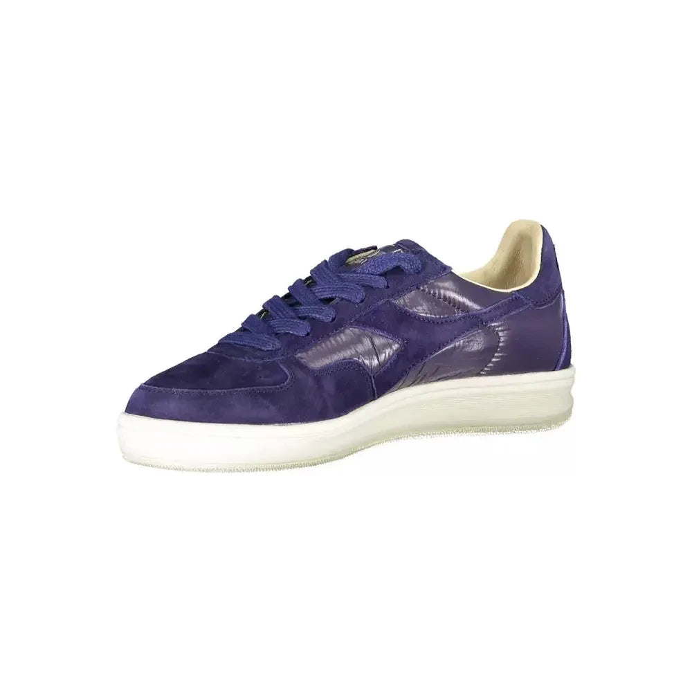 Diadora Blue Leather Women Sneaker Diadora