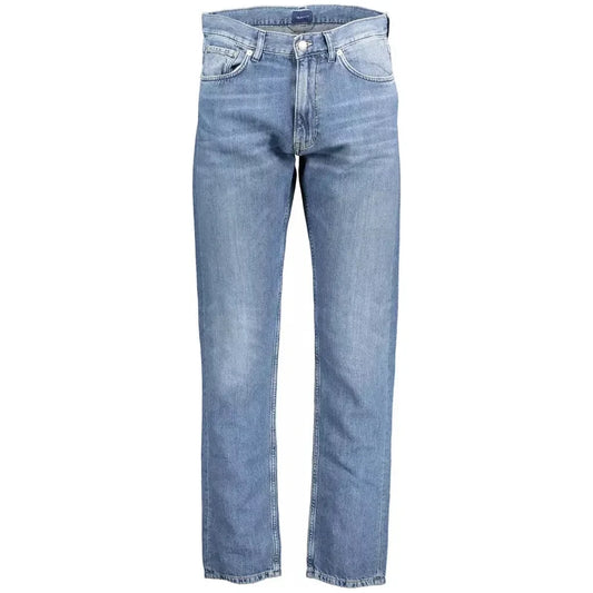 Gant Blue Cotton Mens Jeans Gant