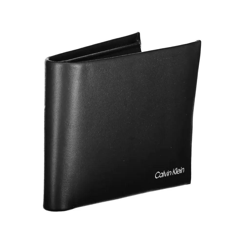 Calvin Klein Black Leather Men Wallet Calvin Klein