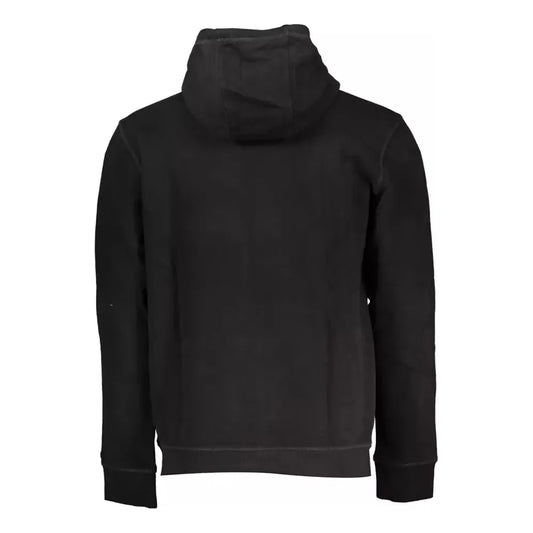 Tommy Hilfiger Black Cotton Men Sweater Tommy Hilfiger