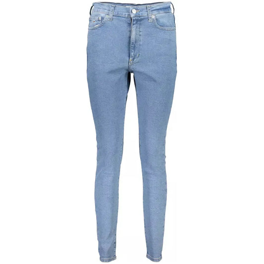 Tommy Hilfiger Light Blue Cotton Women Jeans