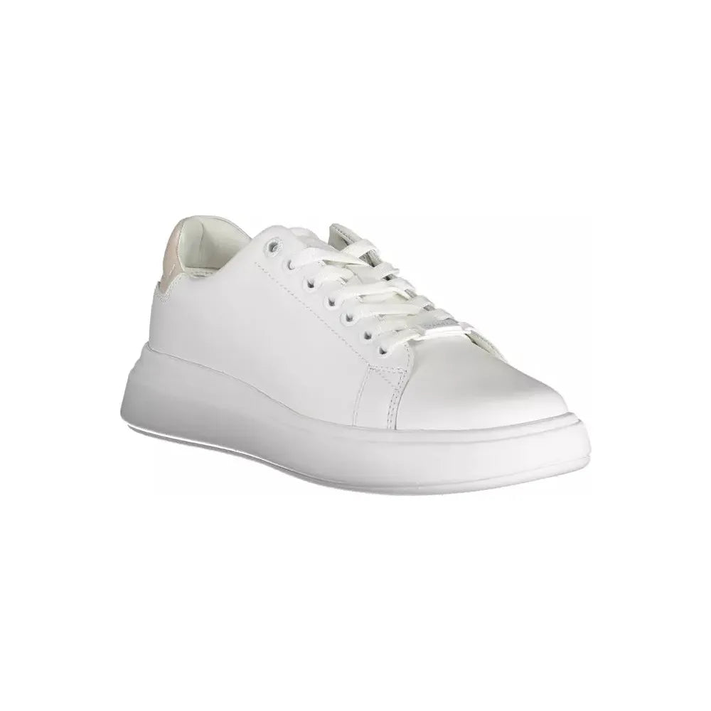 Calvin Klein White Leather Women Sneaker Calvin Klein