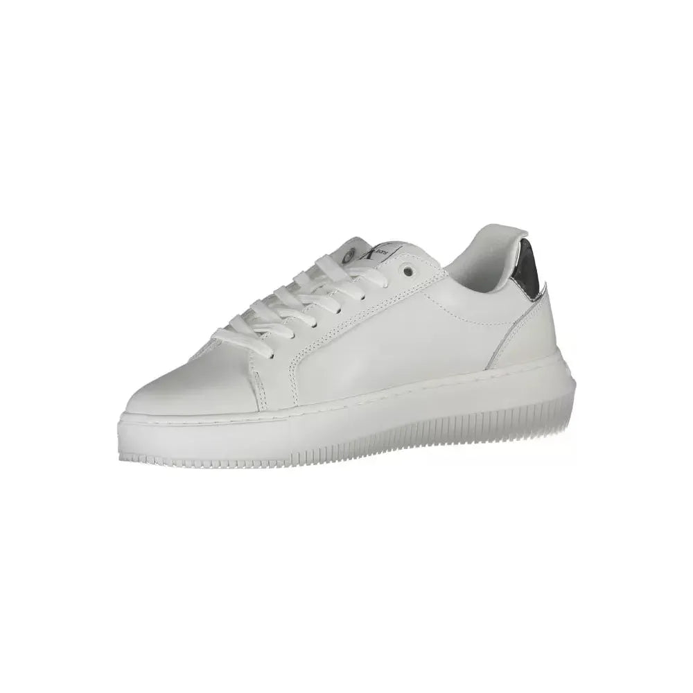 Calvin Klein White Leather Women Sneaker Calvin Klein