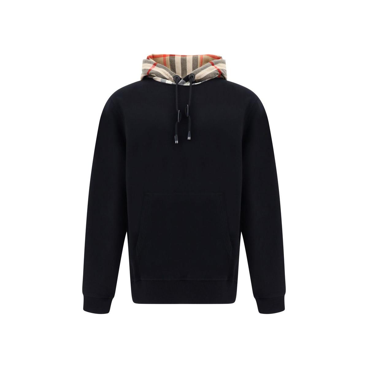 Burberry Elegant Oversize Black Samuel Hoodie Burberry