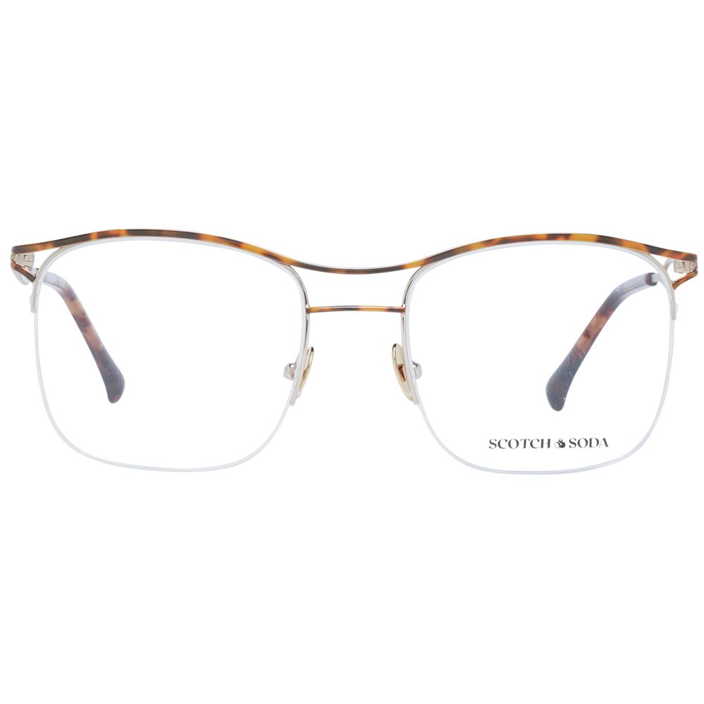 Scotch & Soda Brown Stainless Steel Glasses (Frames)
