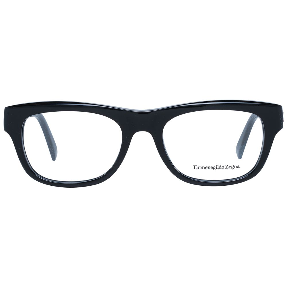 Ermenegildo Zegna Black Plastic Glasses (Frames)