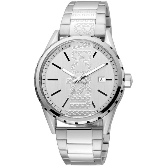 Just Cavalli Silver Men Watch Just Cavalli