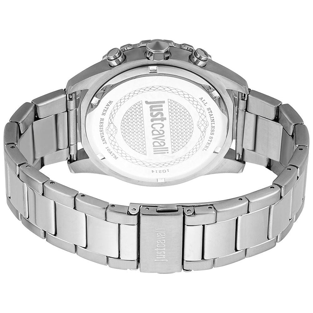 Just Cavalli Silver Men Watch Just Cavalli