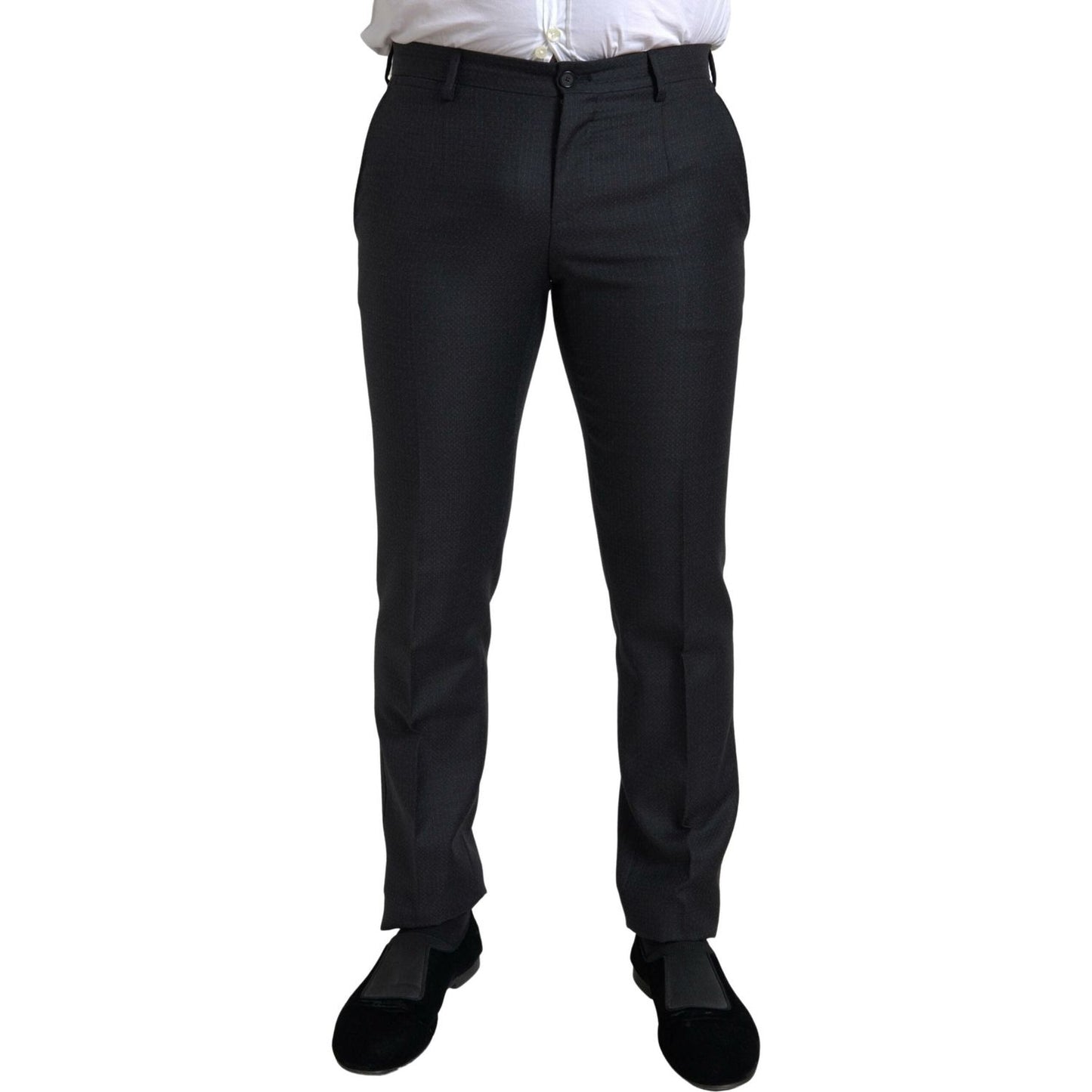 Dolce & Gabbana Elegant Black Martini Slim Fit 3-Piece Suit Dolce & Gabbana