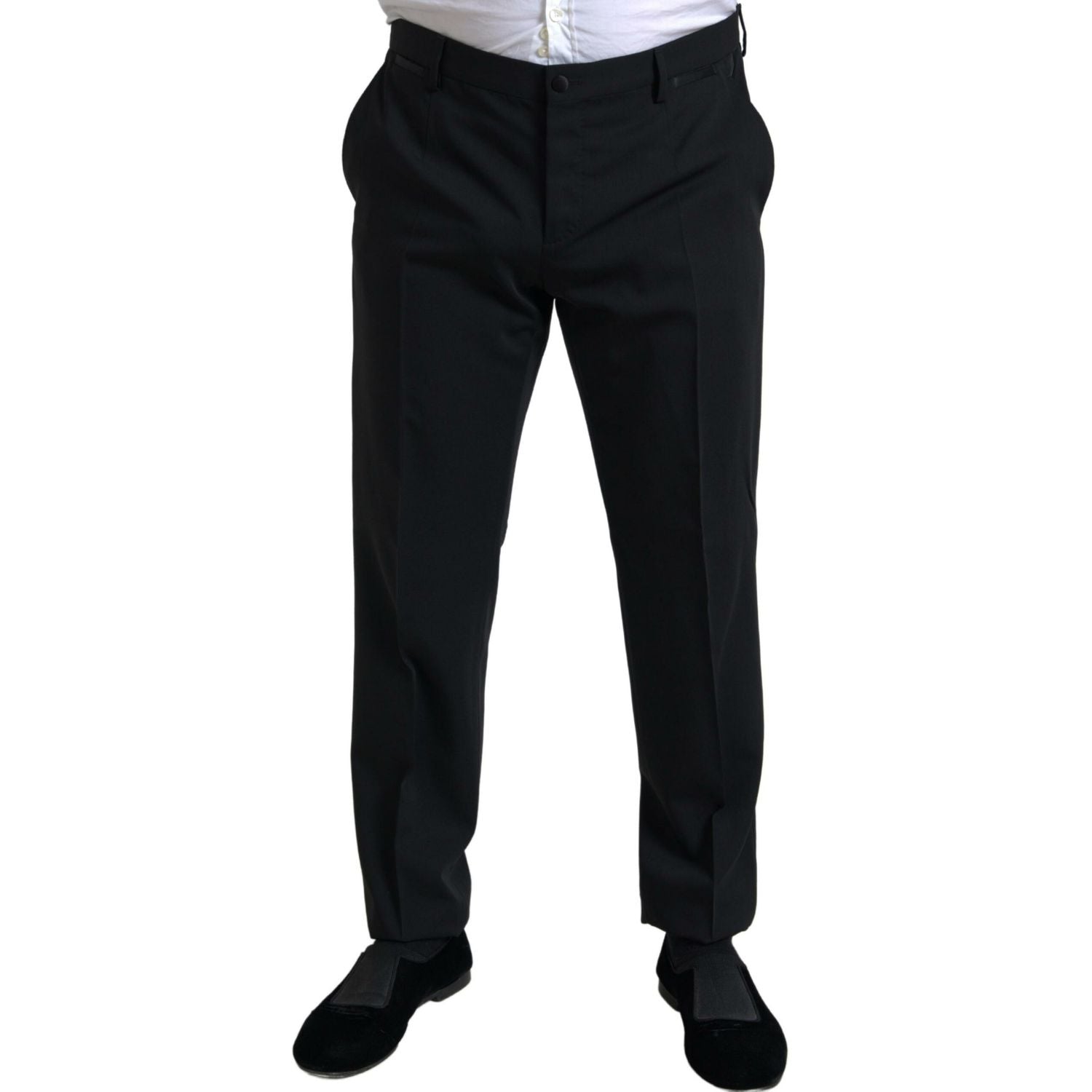 Dolce & Gabbana Black 2 Piece Single Breasted MARTINI Suit