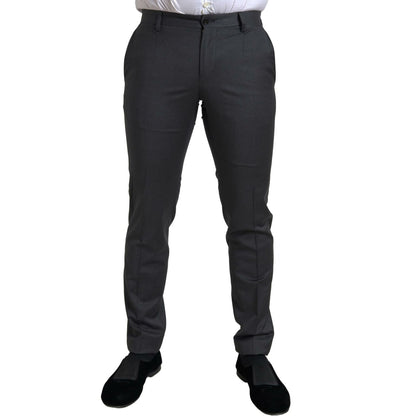 Dolce & Gabbana Gray 2 Piece Double Breasted SICILIA Suit