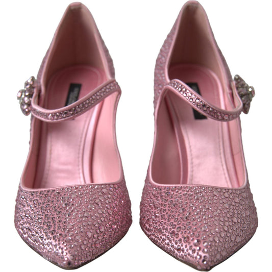 Dolce & Gabbana Enchanting Pink Crystal Pumps Dolce & Gabbana