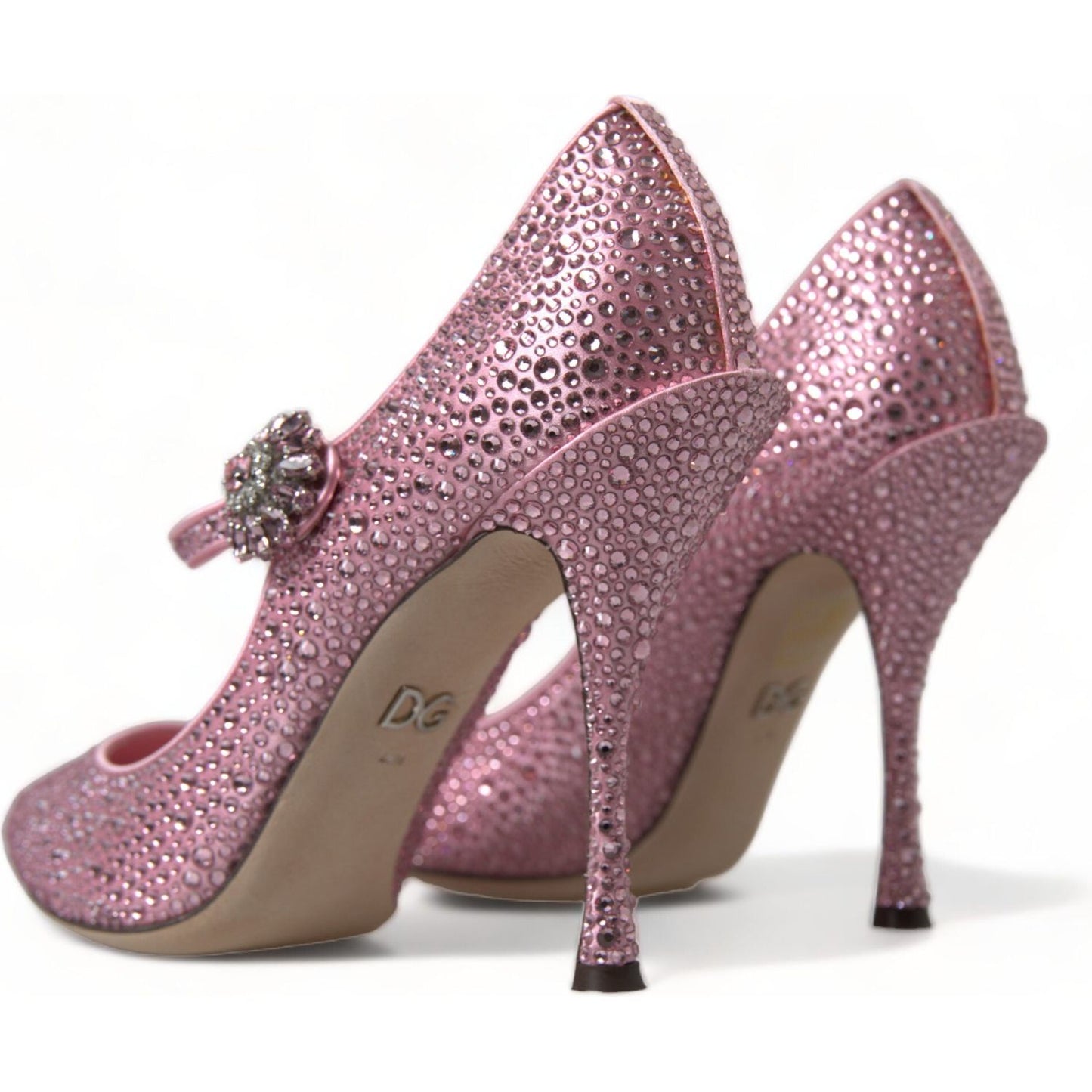 Dolce & Gabbana Enchanting Pink Crystal Pumps Dolce & Gabbana