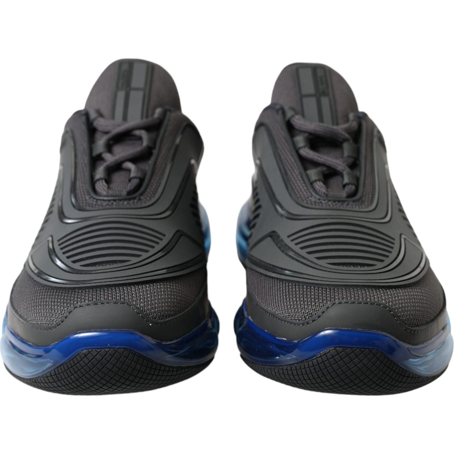 优雅男士黑色网眼运动鞋