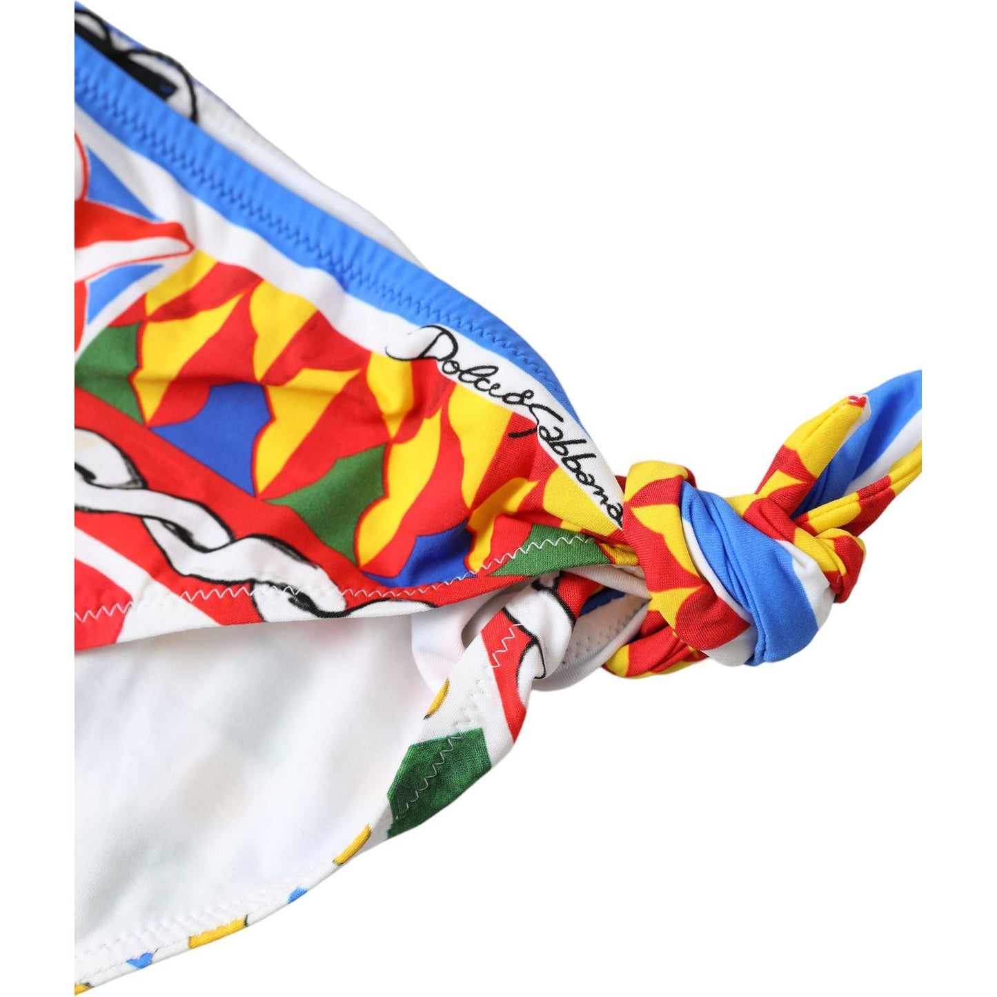 Dolce & Gabbana Multicolor Carretto Bottom Swim Beachwear Bikini Dolce & Gabbana