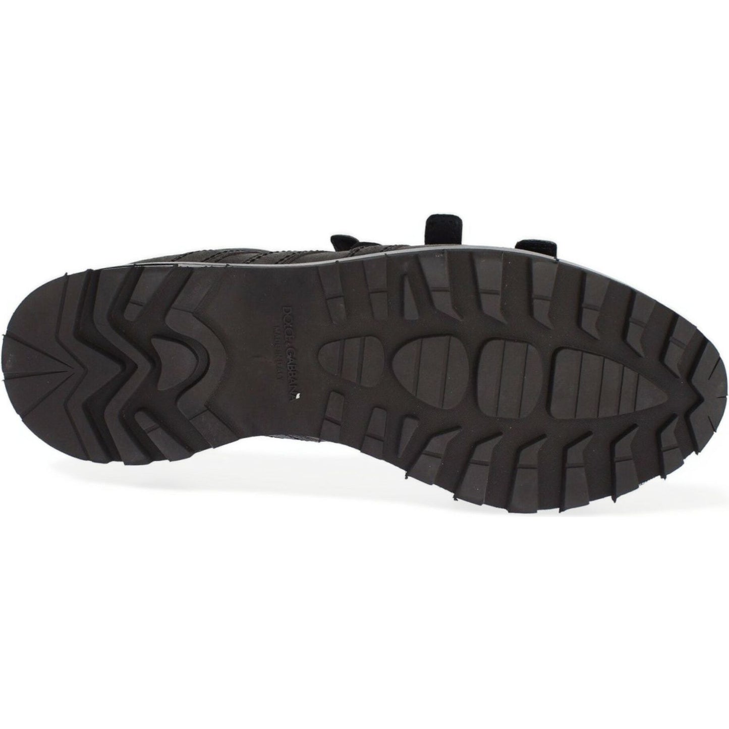 Dolce & Gabbana Gray Leather Ankle Strap Shoes Boots Dolce & Gabbana