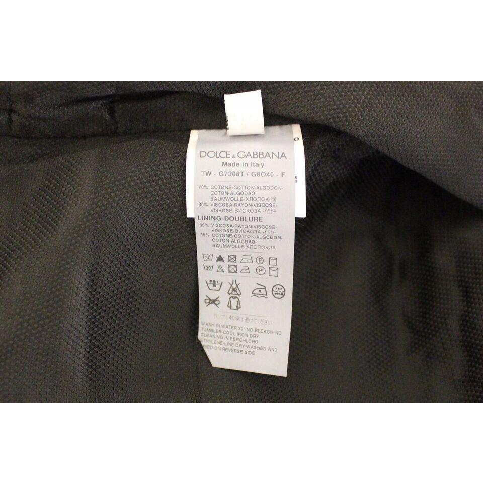 优雅黑色棉混纺连衣裙背心