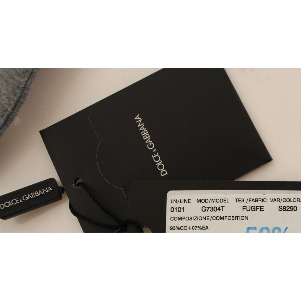 优雅灰色棉质弹力连衣裙背心