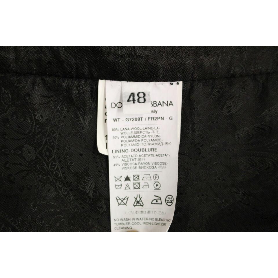 优雅黑色条纹单排扣连衣裙背心