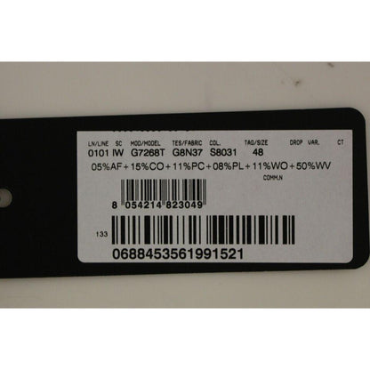 Dolce & Gabbana Gray Wool Blend Logo Vest Gilet Weste Dolce & Gabbana