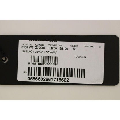 Dolce & Gabbana Gray Wool Blend Vest Gilet Weste Dolce & Gabbana