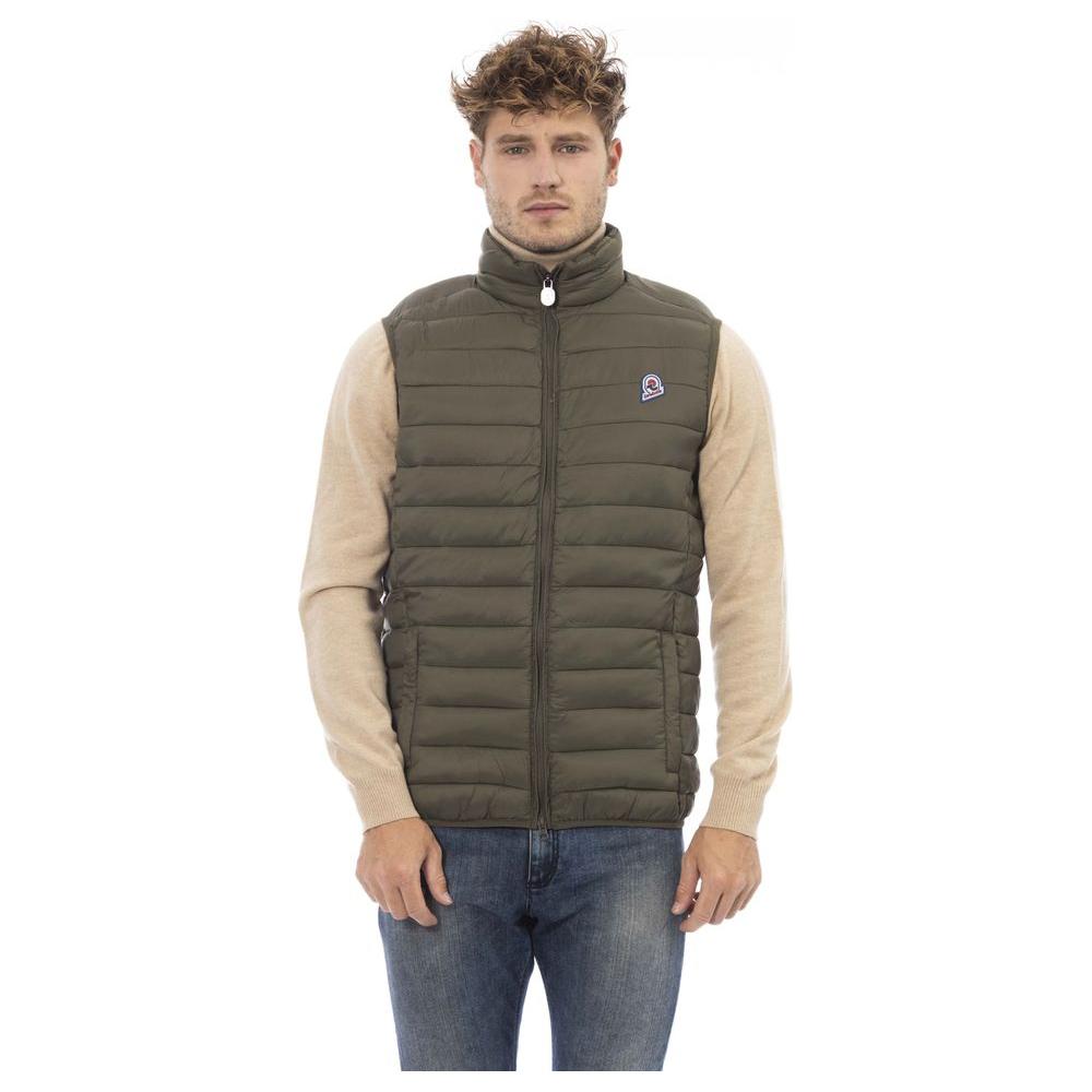 男式军装绗缝休闲背心