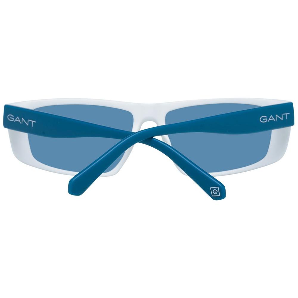 Gant White Unisex Sunglasses