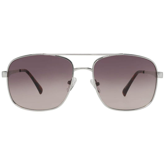 Guess Silver Men Sunglasses Guess Light Slate Gray