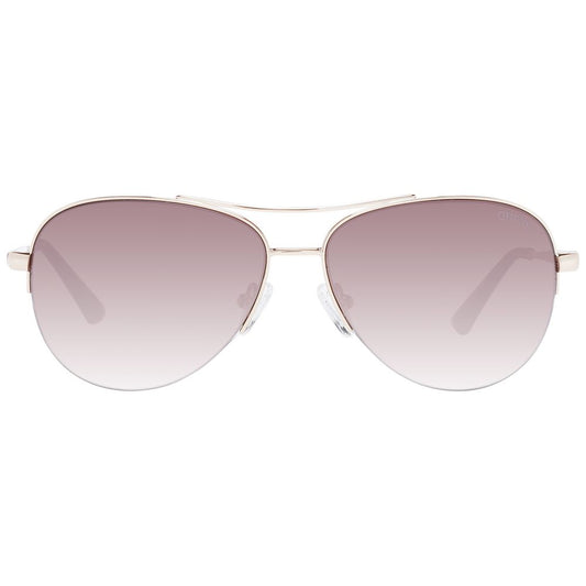 Guess Gold Unisex Sunglasses Guess