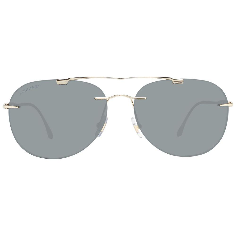 Longines Gold Men Sunglasses