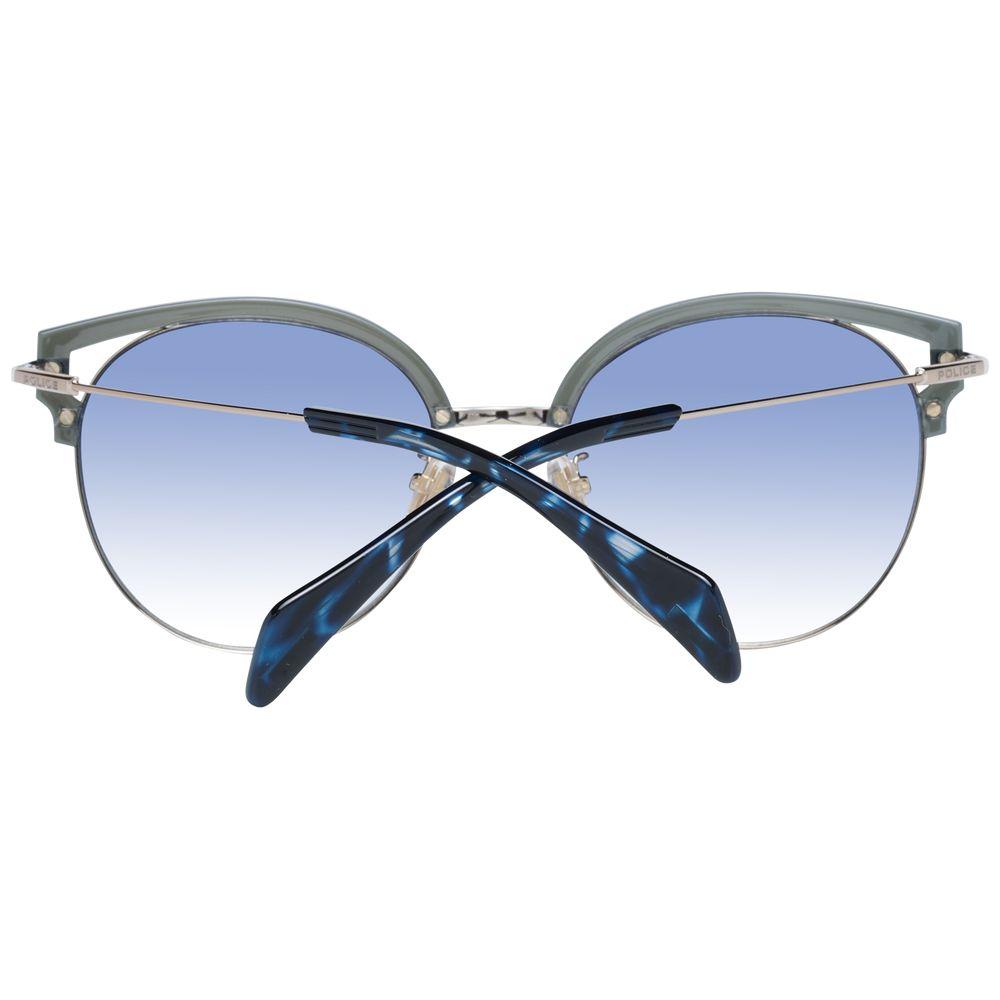 Police Chic Blue Gradient Butterfly Sunglasses Police