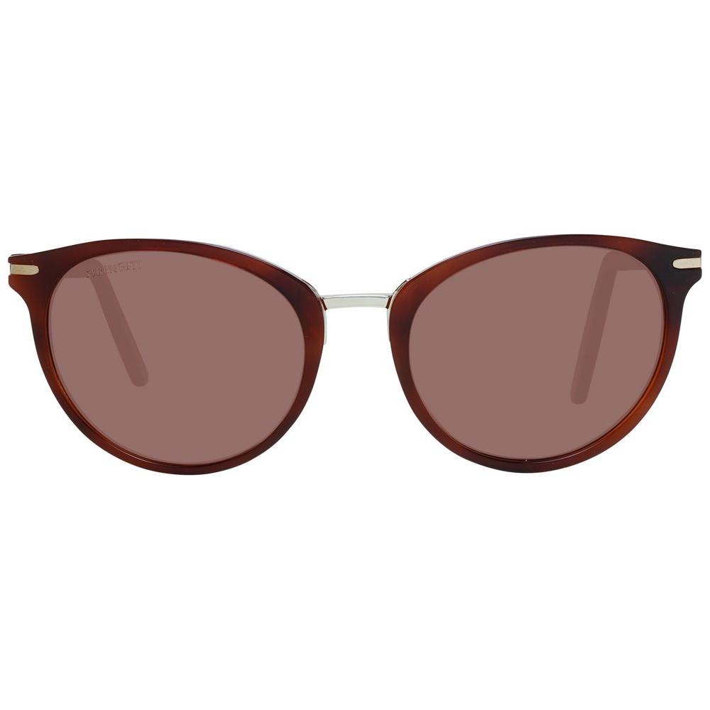 Serengeti Brown Women Sunglasses