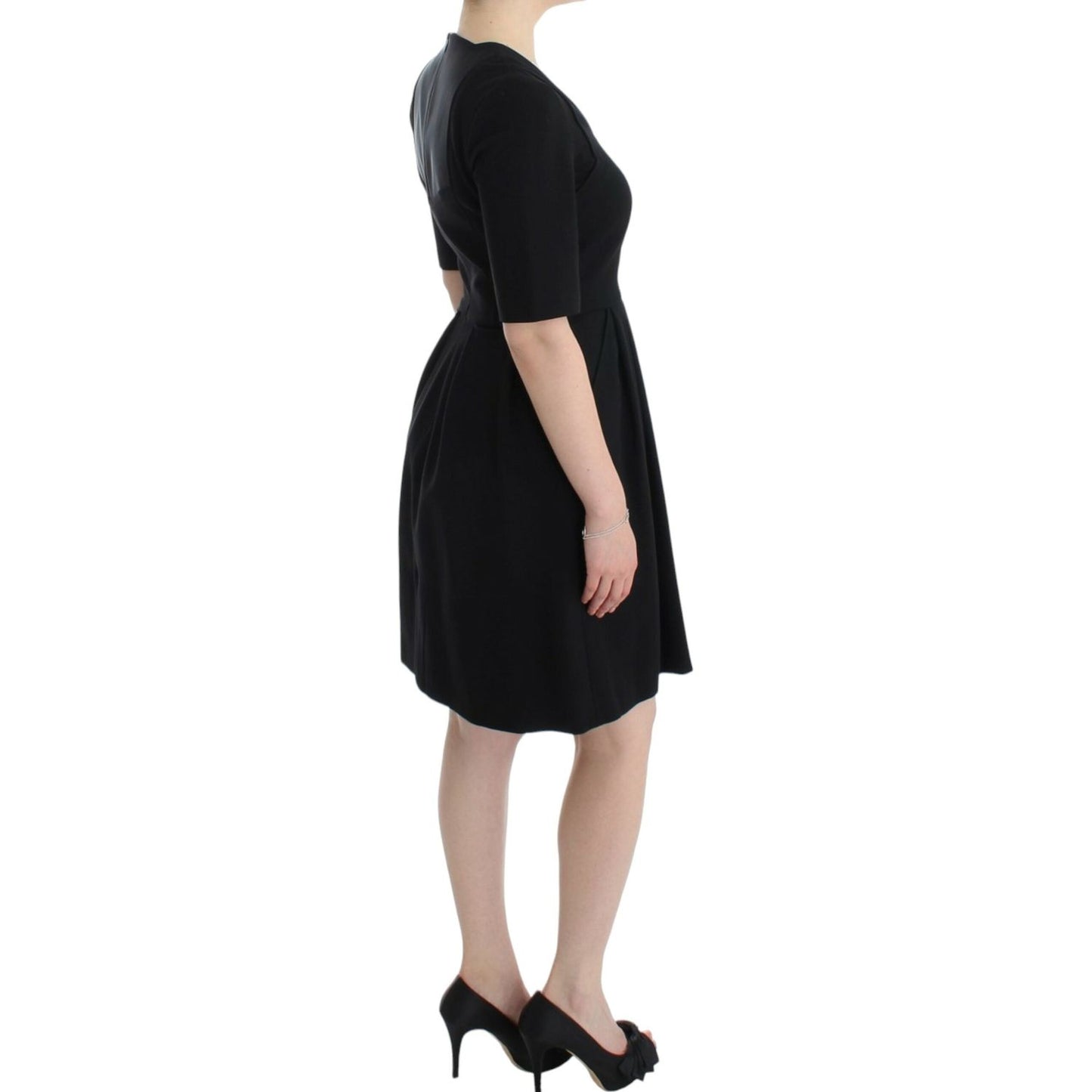 CO|TE Elegant Black Short Sleeve Venus Dress CO|TE