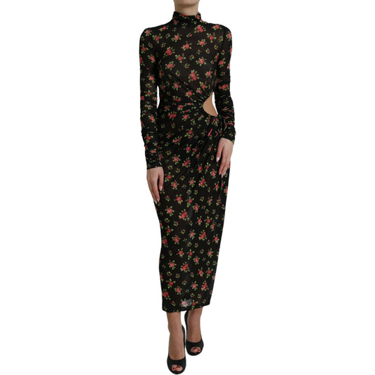 Dolce & Gabbana Elegant Floral Sheath Dress Dolce & Gabbana