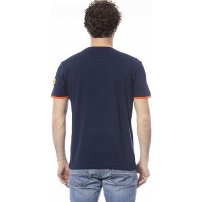 Invicta Blue Cotton Men's T-Shirt Invicta