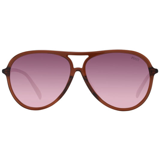Emilio Pucci Brown Women Sunglasses Emilio Pucci Rosy Brown