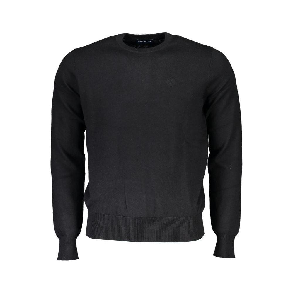 North Sails "Black Polyamide Men Sweater" North Sails