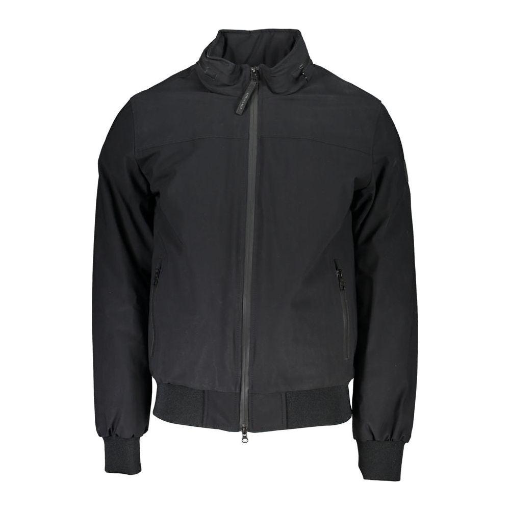 North Sails Black Polyamide Men Jacket North Sails