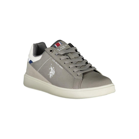 U.S. POLO ASSN. Gray Polyethylene Men Sneaker U.S. POLO ASSN.