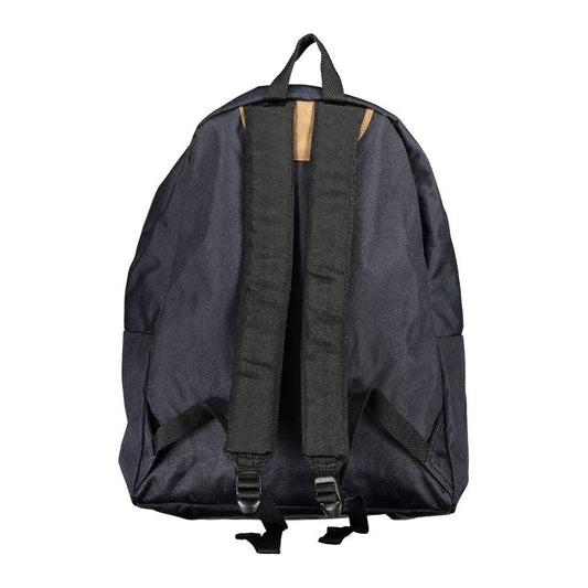 Napapijri Blue Cotton Men Backpack Napapijri