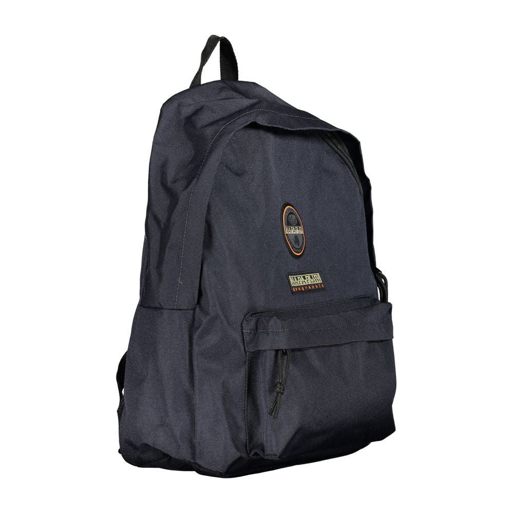 Napapijri Blue Cotton Men Backpack Napapijri