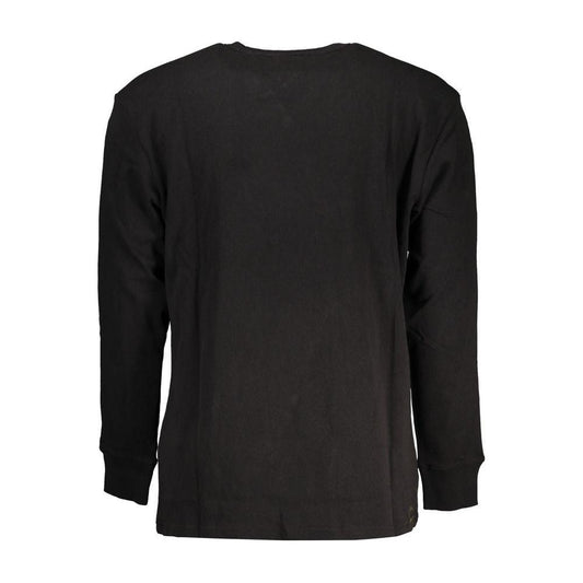 Tommy Hilfiger Black Cotton Men TShirt Tommy Hilfiger