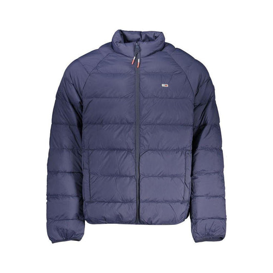 Tommy Hilfiger Blue Polyamide Men Jacket Tommy Hilfiger