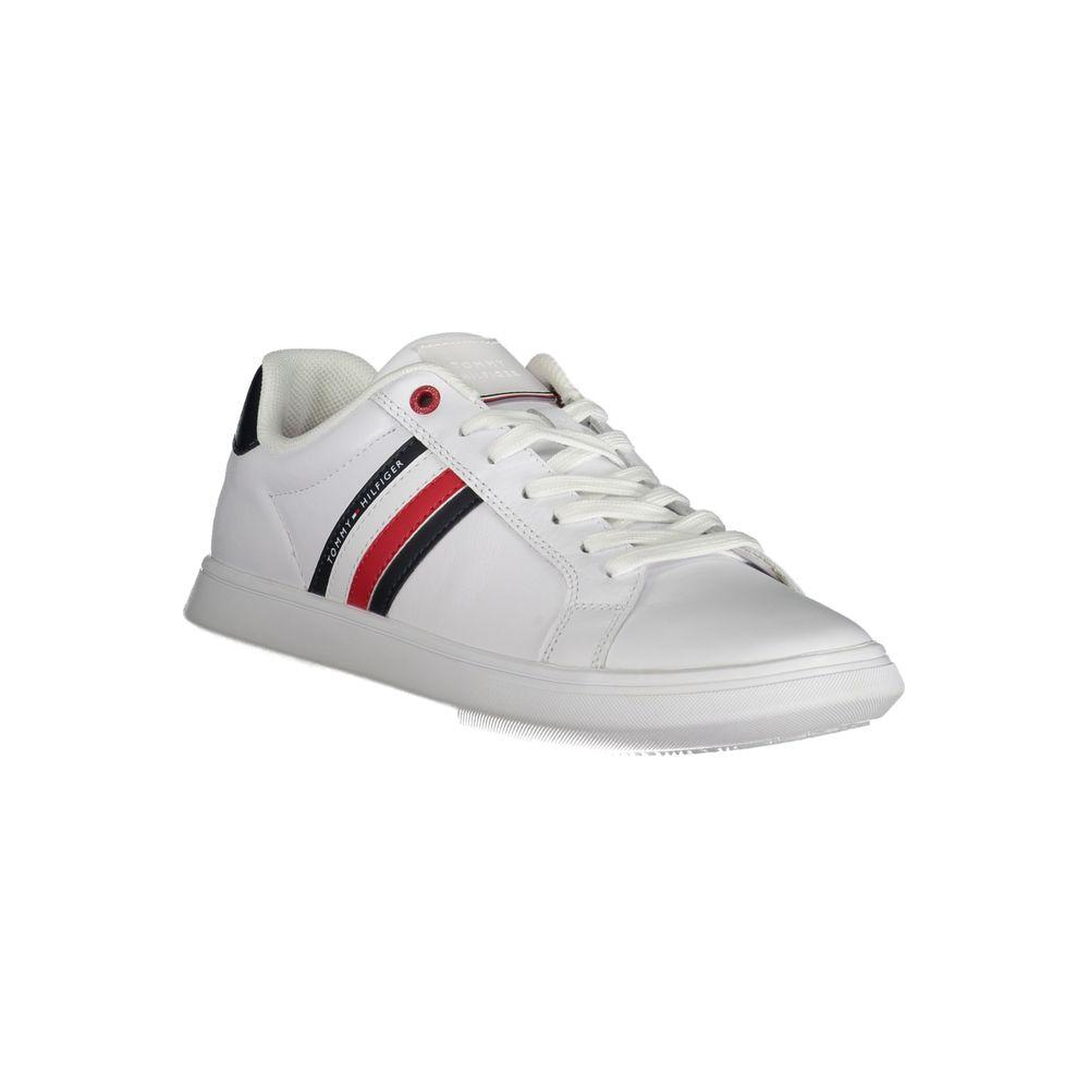 Tommy Hilfiger Sleek Lace-Up Sneakers with Contrast Details Tommy Hilfiger