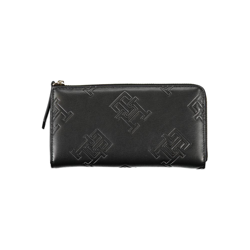 Tommy Hilfiger Elegant Zip Wallet with Contrasting Accents Tommy Hilfiger