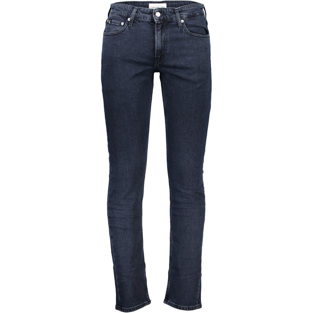 Calvin Klein Elevated Blue Jeans with Signature Contrast Detail Calvin Klein