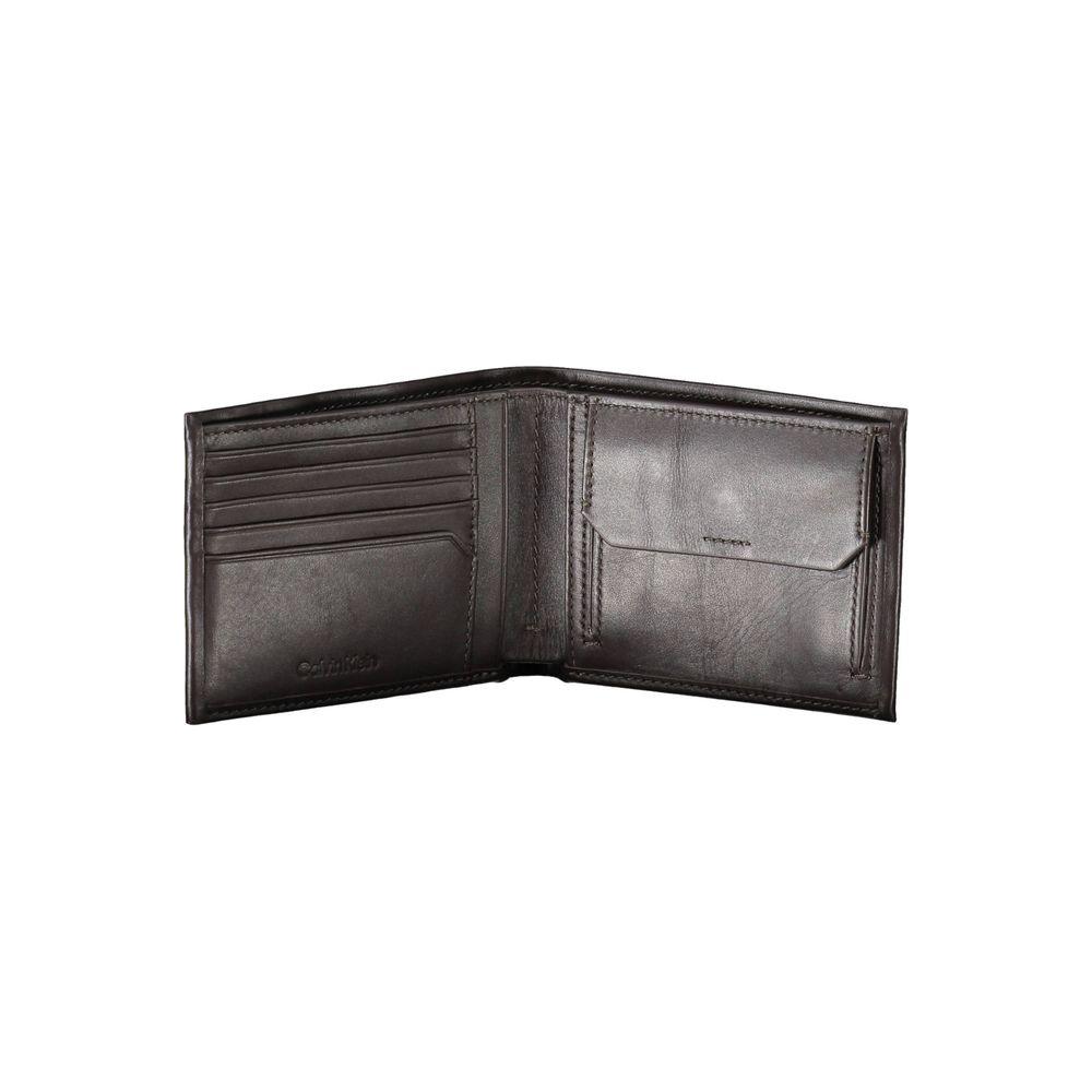 Calvin Klein Elegant Leather Dual-Compartment Wallet Calvin Klein